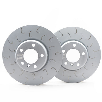 VBT Hooked Front Brake Disc (Pair) - 340x30mm - M140i/M135i & F2x With M Sport Brakes 2 PIECE/COMPOSITE - Car Enhancements UK
