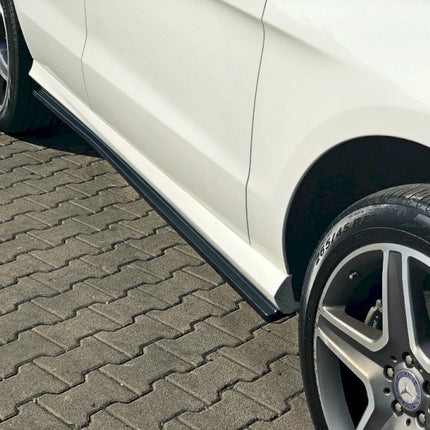 SIDE SKIRTS SPLITTERS MERCEDES GLE W166 AMG-LINE (2015-2018) - Car Enhancements UK