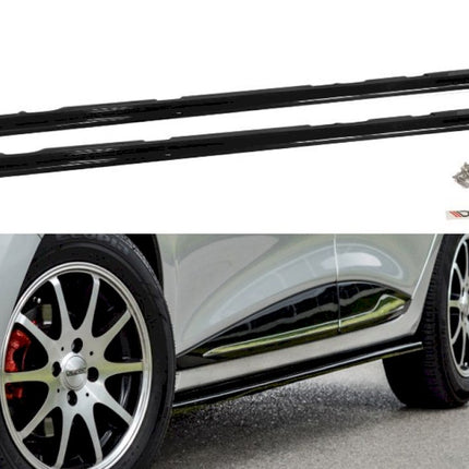 SIDE SKIRTS DIFFUSERS RENAULT CLIO MK4 STANDARD (2012-2016) - Car Enhancements UK