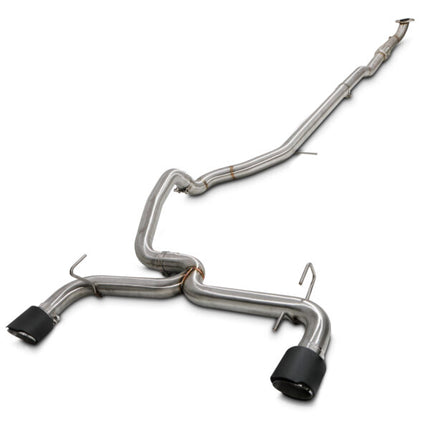Direnza - Fiat 500 Abarth 1.4 08+ Catback Exhaust System With Carbon Tips - Car Enhancements UK