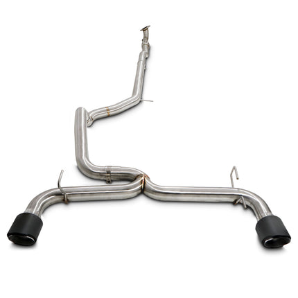 Direnza - Fiat 500 Abarth 1.4 08+ Catback Exhaust System With Carbon Tips - Car Enhancements UK