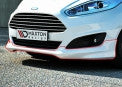Maxton Design - Front Bumper Spoiler Ford Fiesta MK7 Facelift - Car Enhancements UK