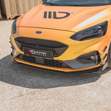 MAXTON DESIGN FRONT SPLITTER FLAPS FORD FOCUS ST MK4 (2019-) - Car Enhancements UK