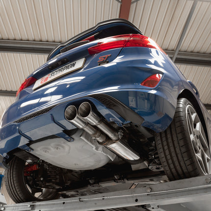 Scorpion Exhausts GPF Back WITH Valve - MK8 Fiesta ST - Car Enhancements UK