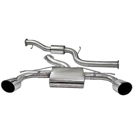 Ford Focus RS (Mk2) Cat Back Performance Exhaust - Car Enhancements UK
