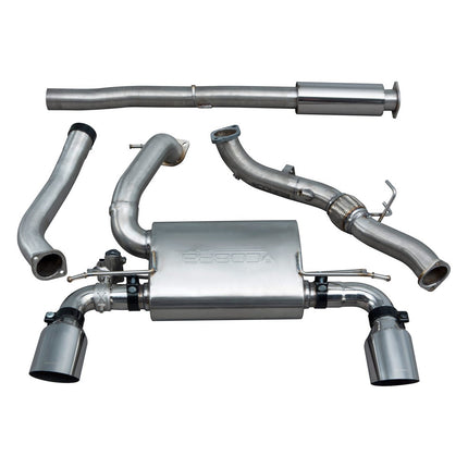 Ford Focus RS (MK3) Turbo Back Performance Exhaust - Car Enhancements UK
