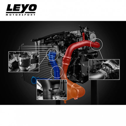 Leyo Motorsport Charge Pipe Kit - EA888 Gen3 Engines - Car Enhancements UK