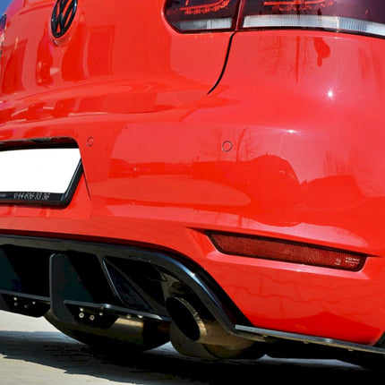 Rear diffuser & Rear Side Splitters VW GOLF MK6 GTI / 35TH - Car Enhancements UK