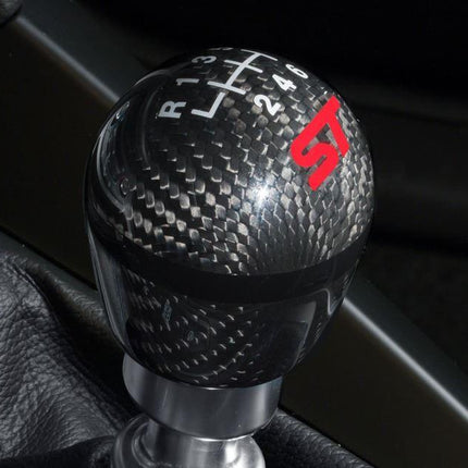 Genuine Ford Carbon Gear Knob (With or Without ST Logo) - Car Enhancements UK