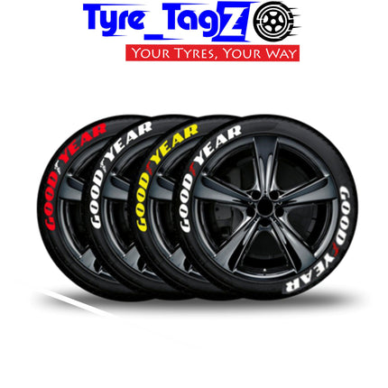 Tyre Tagz - Multiple Design Tyre Logo Stickers - Car Enhancements UK