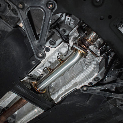 Direnza - Hyundai i30N 2018+ 3" Exhaust GPF Delete Pipe - Car Enhancements UK