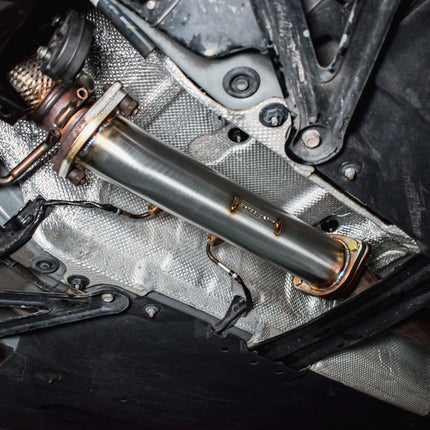 Direnza - Hyundai i30N 2018+ 3" Exhaust GPF Delete Pipe - Car Enhancements UK