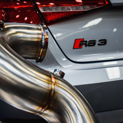Direnza - Audi RS3 8V Quattro 2.5 TFSI Non GPF 15-20 4" Exhaust Decat Downpipe - Car Enhancements UK