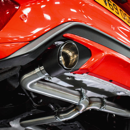 Direnza - Ford Focus MK4 ST 2.3 2018+ GPF Back Carbon Exhaust System - Car Enhancements UK