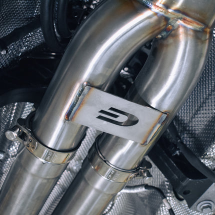 Direnza - Audi RS3 8V Quattro 2.5 TFSI Non GPF 15-20 4" Exhaust Decat Downpipe - Car Enhancements UK