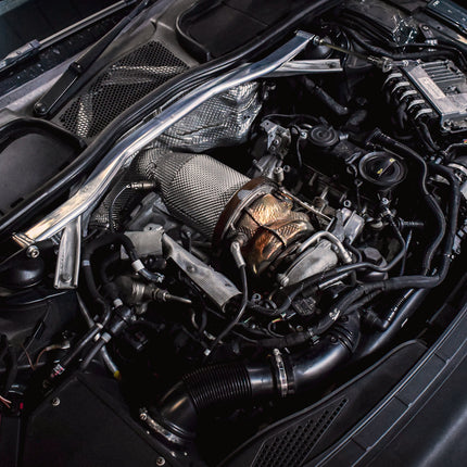 Direnza - Audi S4 B9 3.0T 2017+ - Exhaust Decat Downpipe - Car Enhancements UK