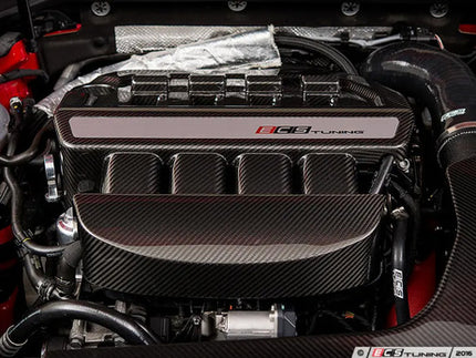 MK7/8v Gen3 Black Carbon Fiber Engine Cover - Car Enhancements UK