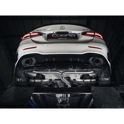 Mercedes-AMG A 35 Saloon GPF Back Rear Box Delete Race Performance Exhaust - Car Enhancements UK