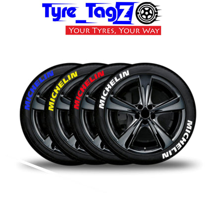 Tyre Tagz - Multiple Design Tyre Logo Stickers - Car Enhancements UK
