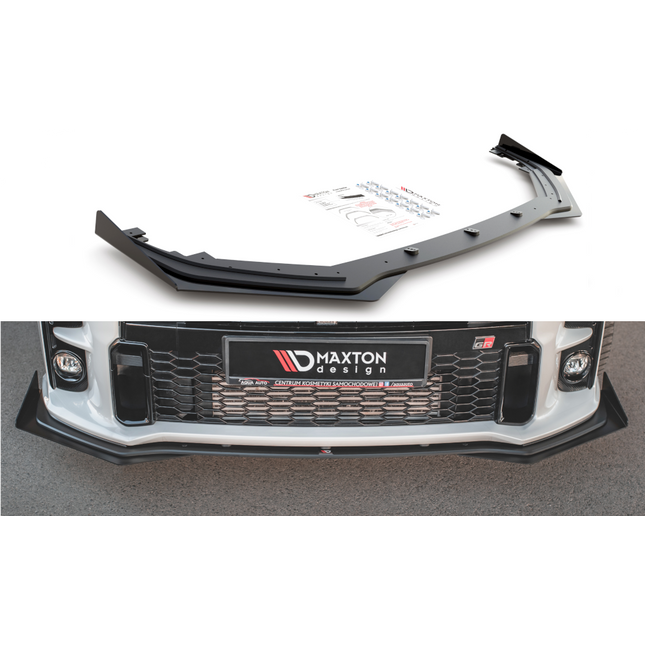 RACING DURABILITY FRONT SPLITTER + FLAPS TOYOTA GR YARIS MK4 - Car Enhancements UK