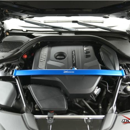 Q0659 BMW 5 G30 ENGINE BAY BRACE V2 1PC - Car Enhancements UK