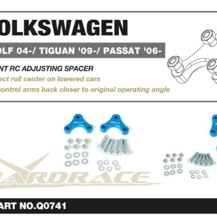 MQB FRONT ROLL CENTER ADJUSTING SPACER +15MM 2PCS - Car Enhancements UK