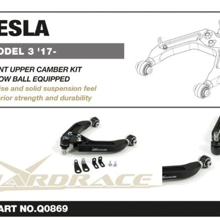 Hard Race - TESLA MODEL 3 '17- FRONT UPPER CAMBER KIT PILLOW BALL 2PCS - Car Enhancements UK