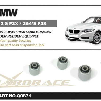 BMW 1/2/3/4 F2X F3X X3&4 F25 F26 FRONT LOWER REAR ARM BUSHING HARDEN RUBBER 2PCS - Car Enhancements UK