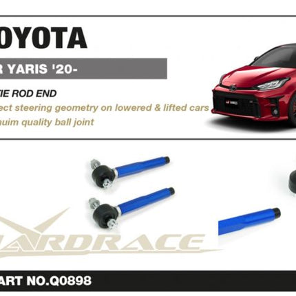 HardRace - ADJUSTABLE TIE ROD END FOR LIFTED & LOWERED CARS - TOYOTA GR YARIS '20- - Car Enhancements UK