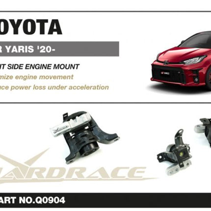 HardRace - ENGINE MOUNT RIGHT SIDE (HARDEN RUBBER) - TOYOTA GR YARIS '20- - Car Enhancements UK