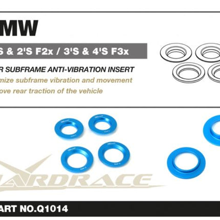 BMW 1S & 2S F2X/ 3S & 4S F3X REAR SUBFRAME ANTI-VIBRATION INSERT - 4PCS/SET - Car Enhancements UK