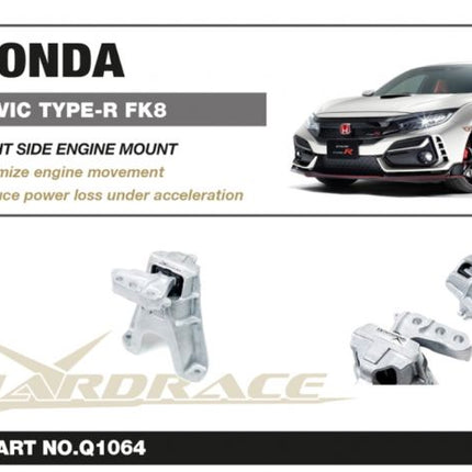 HONDA CIVIC TYPE-R 17+ FK8 ENG. MOUNT, RH (HARDEN RUBBER) - 1PCS/SET - Car Enhancements UK