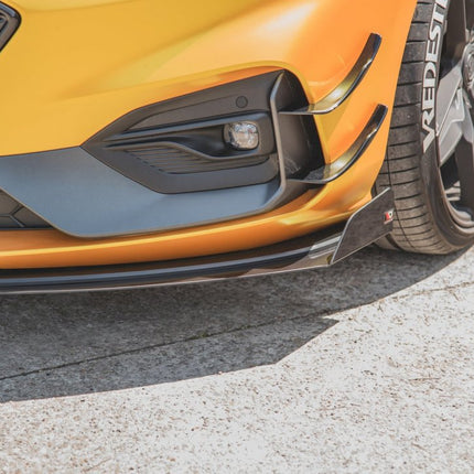 MAXTON RACING FRONT SPLITTER (+FLAPS) FORD FOCUS MK4 ST/ MK4 ST LINE (2019-) - Car Enhancements UK