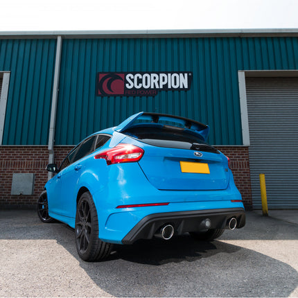 Scorpion Exhausts Ford Focus MK3 RS  Non GPF Model Only Cat-back system with no valves - Car Enhancements UK