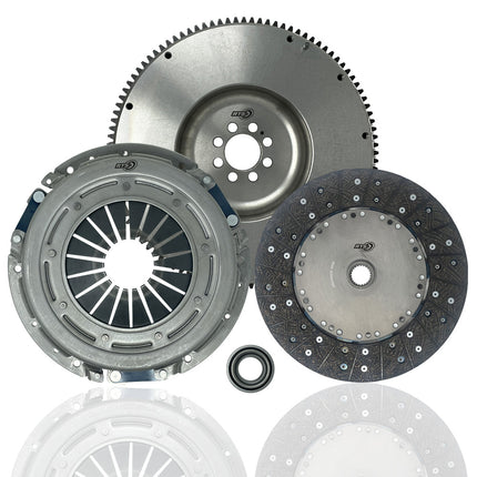 RTS 4×4 SMF Clutch Kit with Single Mass Flywheel – Land Rover Discovery II / Defender (2.5L Td5) – HD (Organic), Twin Friction or Paddle (RTS-0705SMF) - Car Enhancements UK