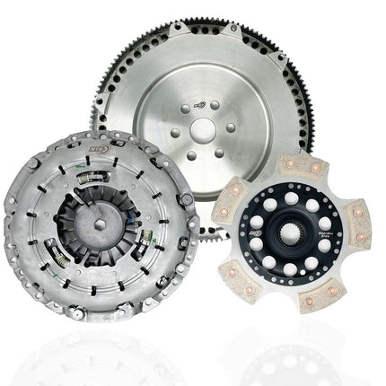RTS Performance Clutch Kit with Lightweight Flywheel – Ford Focus ST170 – Twin Friction, 5 Paddle, HD (RTS-0170) - Car Enhancements UK