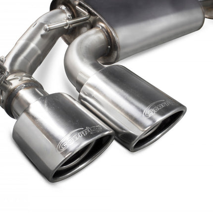 Scorpion Exhausts Audi TT S Mk3 Non GPF Model Only Reasonated cat-back (with valves) - Car Enhancements UK