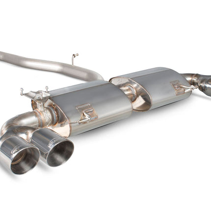 Scorpion Exhausts Audi S1 2.0 TFSi Quattro Non-res cat-back system with electronic valves - Car Enhancements UK