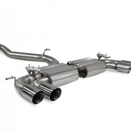 Scorpion Exhausts Audi S3 2.0T 8V 3 Door & Sportback Non-res cat-back system with electronic valves - Car Enhancements UK