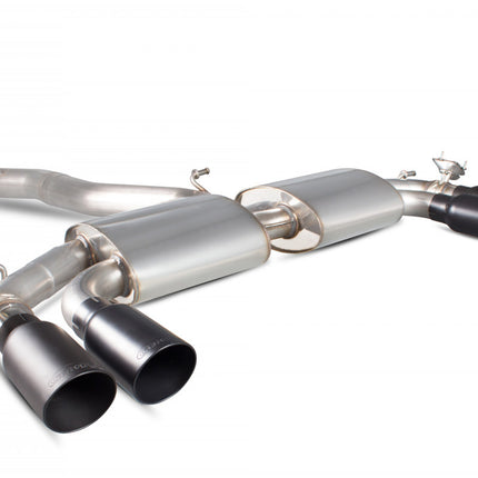 Scorpion Exhausts Audi S3 2.0T 8V Saloon Non-res cat-back system with electronic valves - Car Enhancements UK