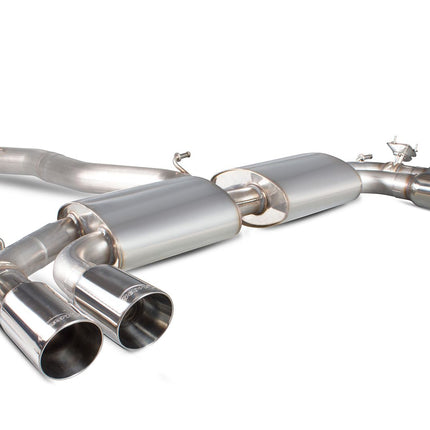 Scorpion Exhausts Audi S3 2.0T 8V Saloon Non-res cat-back system with electronic valves - Car Enhancements UK
