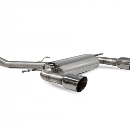 Scorpion Exhausts Audi TT MK3 2.0 TFSi Quattro Non GPF Model Only Non-resonated cat-back system with no valves - Car Enhancements UK