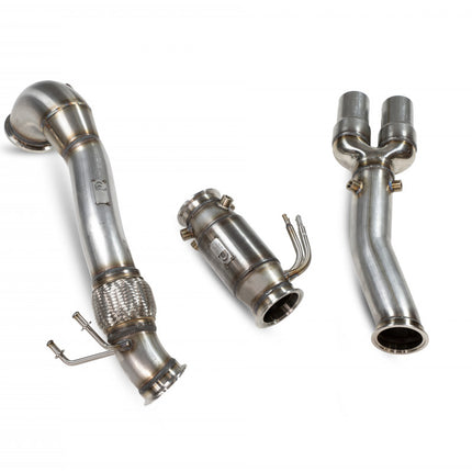 Scorpion Exhausts Audi Audi RS3 8V Sportback / RS3 8V Saloon / TTRS MK3 GPF Models Downpipe with a high flow sports catalyst - Car Enhancements UK