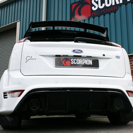 Scorpion Exhausts Ford Focus MK2 RS  Non-resonated cat-back system - Car Enhancements UK