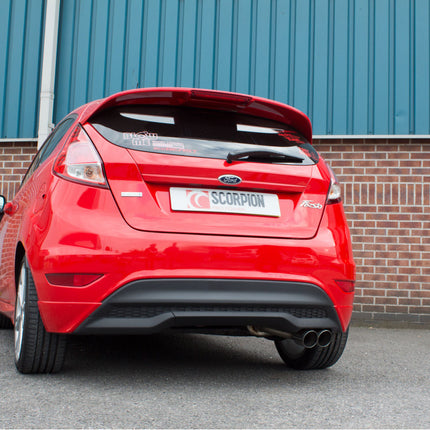 Scorpion Exhausts Ford Fiesta Ecoboost 1.0T 100,125 & 140 PS Rear silencer only - Car Enhancements UK