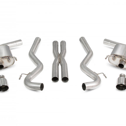 Scorpion Exhausts Ford Mustang 5.0 V8 GT Non GPF Model Only Non-resonated cat-back system - Car Enhancements UK