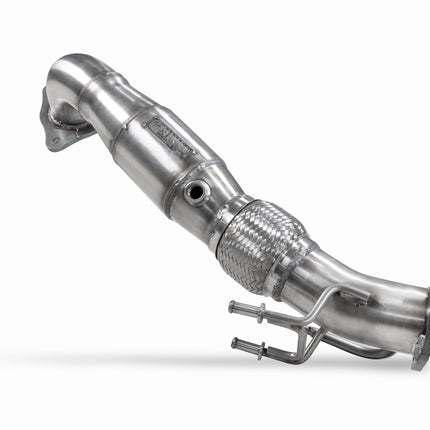 Scorpion Exhausts Downpipe with Sports Cat - MK4 Focus ST Petrol - Car Enhancements UK