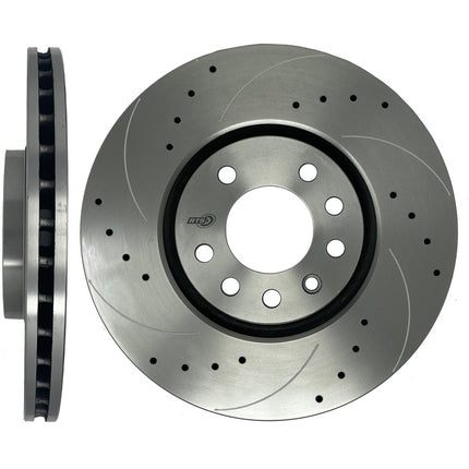 RTS Performance Brake Discs – Ford Focus RS (MK3) – 350mm – Front Fitment (RTSBD-0250F) - Car Enhancements UK