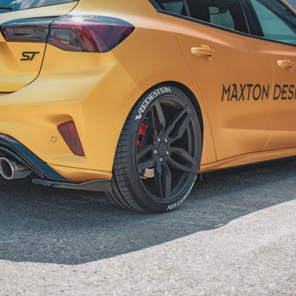 MAXTON DESIGN REAR SIDE SPLITTERS V3 FORD FOCUS MK4 ST (2019-) - Car Enhancements UK