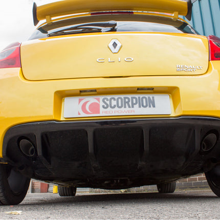 Scorpion Exhausts Renault Clio MK3 197 Sport 2.0 16v Resonated cat-back system - Car Enhancements UK